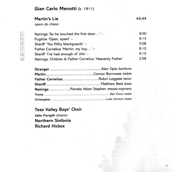 Menotti* - Richard Hickox-1