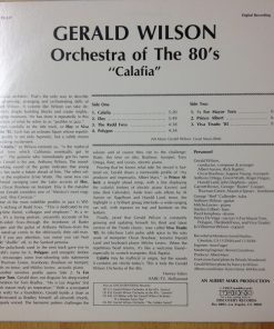 Gerald Wilson Orchestra Of The 80's-1