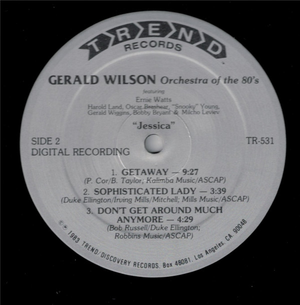 Gerald Wilson Orchestra Of The 80's-3