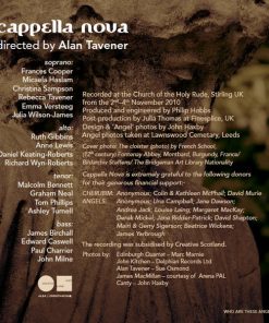 James MacMillan (2) - Cappella Nova Directed By Alan Tavener-2