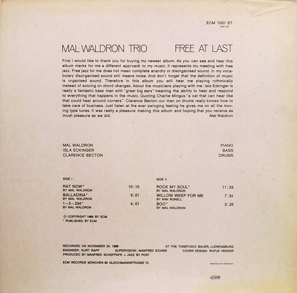 Mal Waldron Trio-1