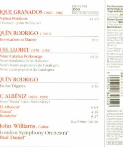Granados* / Rodrigo* / Llobet* / Albéniz* - John Williams (7), London Symphony Orchestra, Paul Daniel-1