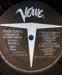 Ben Webster, Coleman Hawkins-2
