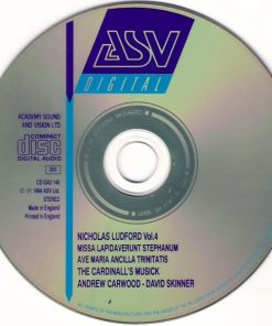 Nicholas Ludford, Andrew Carwood, David Skinner (4), The Cardinall's Musick-4