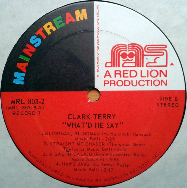 Clark Terry - What'd He Say? (2xLP, Comp) (Near Mint (NM or M-)) - Image 4