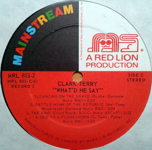 Clark Terry - What'd He Say? (2xLP, Comp) (Near Mint (NM or M-)) - Image 5