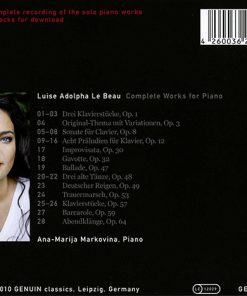 Luise Adolpha Le Beau, Ana-Marija Markovina-1