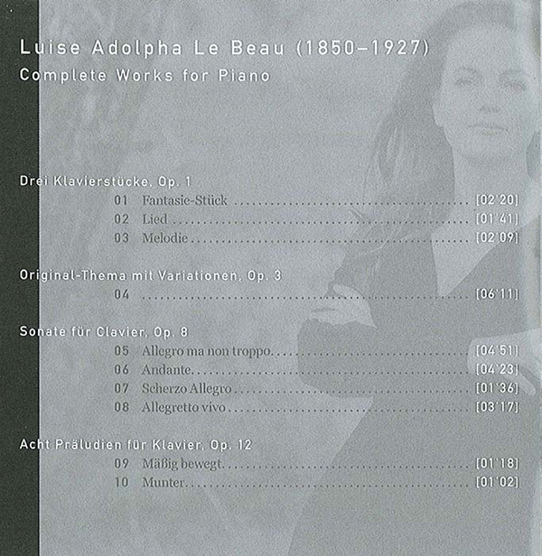 Luise Adolpha Le Beau, Ana-Marija Markovina-2