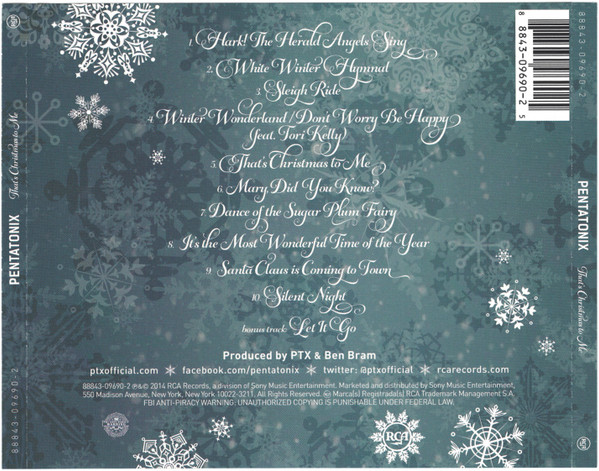 Pentatonix - That's Christmas To Me (CD, Album) (Mint (M)) - Image 4