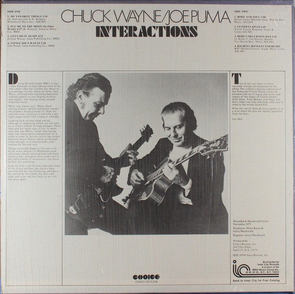 Chuck Wayne / Joe Puma-1