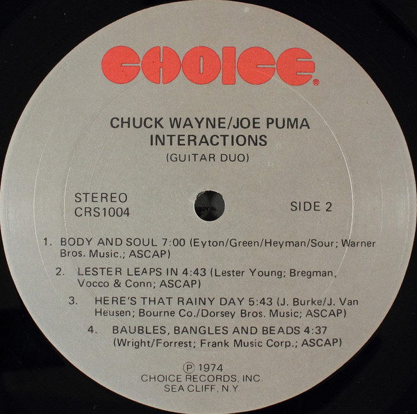 Chuck Wayne / Joe Puma-3