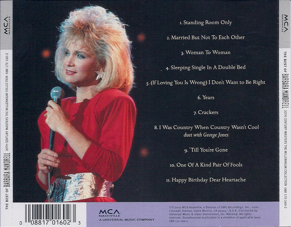 Barbara Mandrell - The Best Of Barbara Mandrell (CD, Comp) (Mint (M)) - Image 2