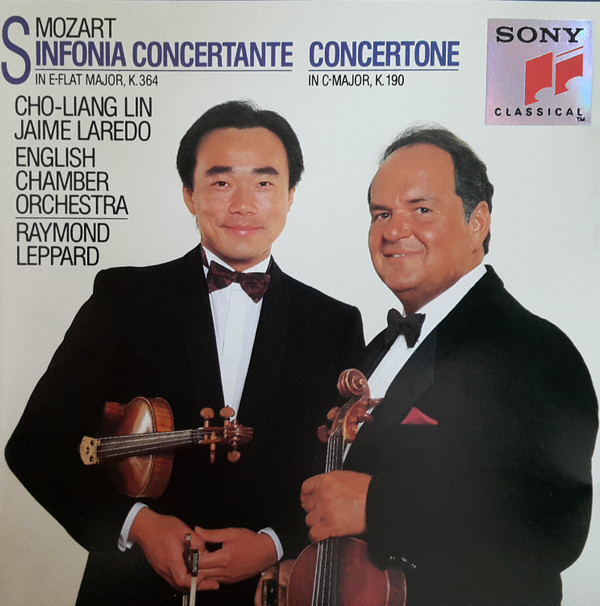 Mozart*, Cho-Liang Lin / Jaime Laredo / English Chamber Orchestra, Raymond Leppard-0