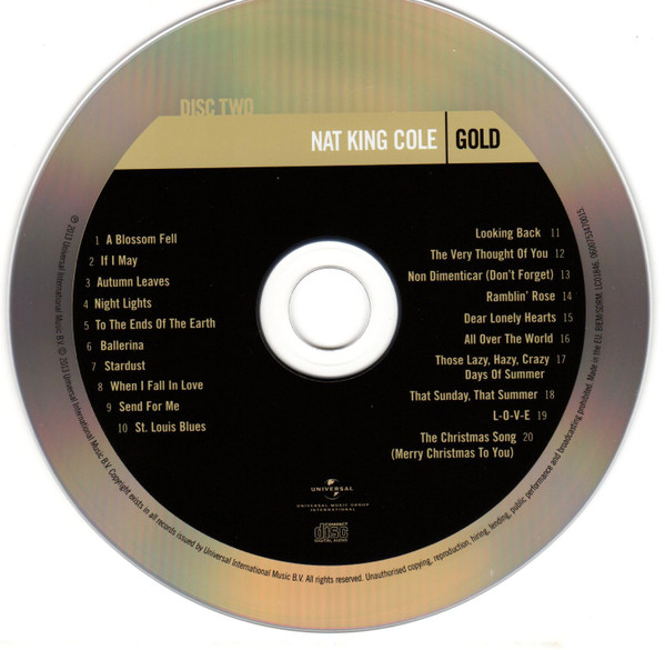 Nat King Cole - Gold (2xCD, Comp) (Mint (M)) - Image 5