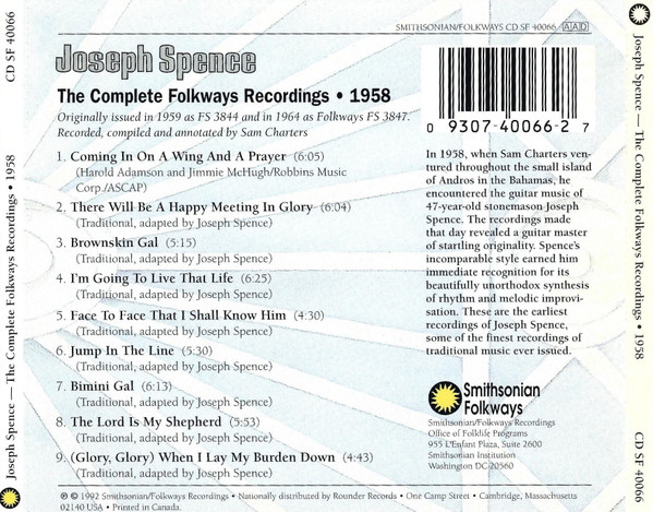 Joseph Spence-1