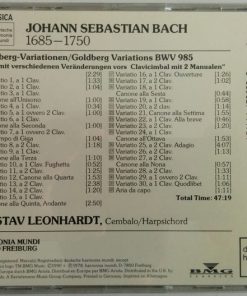 J. S. Bach*, Gustav Leonhardt-1