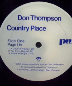 Alternative view of Don Thompson (2) - Country Place (LP, Album) (Very Good Plus (VG+))