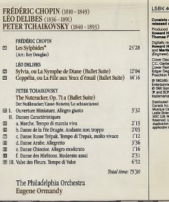 Chopin*, Delibes*, Tchaikovsky*, The Philadelphia Orchestra, Eugene Ormandy-2