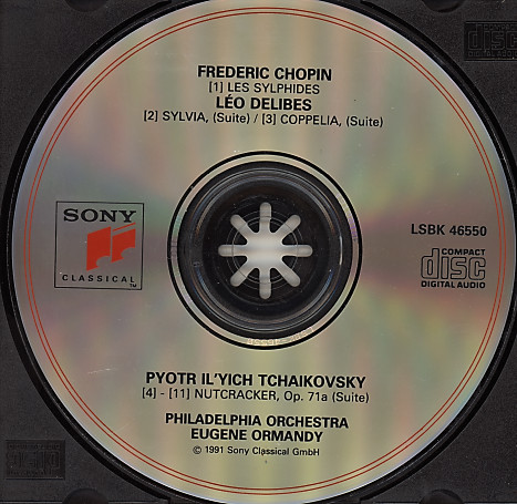 Chopin*, Delibes*, Tchaikovsky*, The Philadelphia Orchestra, Eugene Ormandy-3