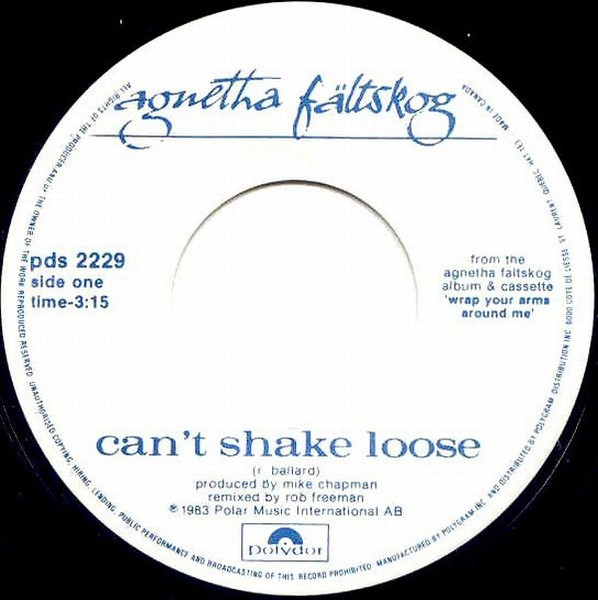 Agnetha Fältskog - Can't Shake Loose (7", Single) (Very Good Plus (VG+)) - Image 3