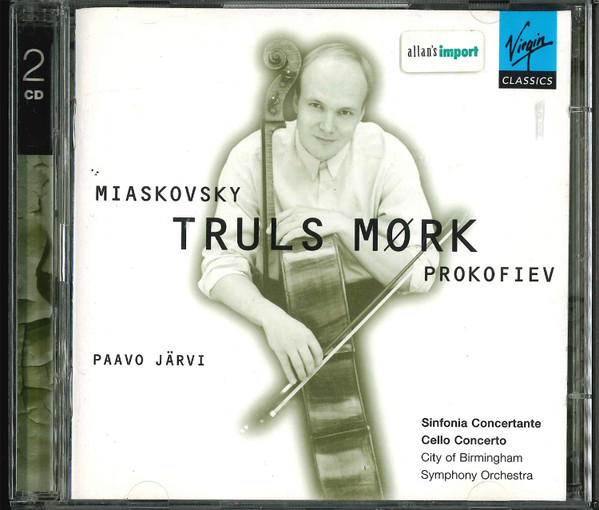 Truls Mørk, City Of Birmingham Symphony Orchestra, Paavo Järvi - Prokofiev* / Myaskovsky*-0