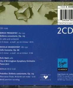 Truls Mørk, City Of Birmingham Symphony Orchestra, Paavo Järvi - Prokofiev* / Myaskovsky*-1