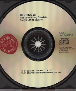 Beethoven*, Tokyo String Quartet-2