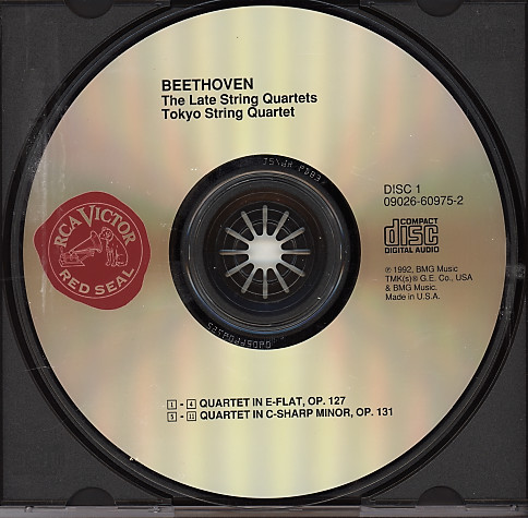 Beethoven*, Tokyo String Quartet-2