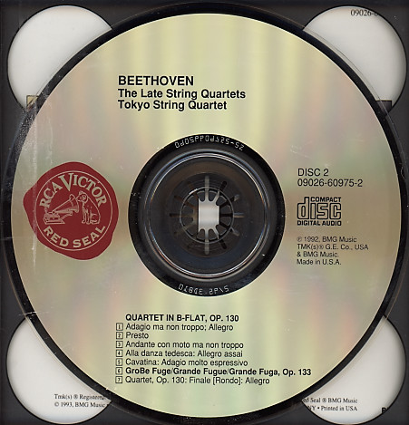 Beethoven*, Tokyo String Quartet-3