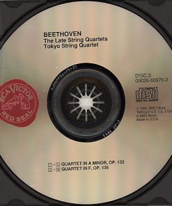 Beethoven*, Tokyo String Quartet-4