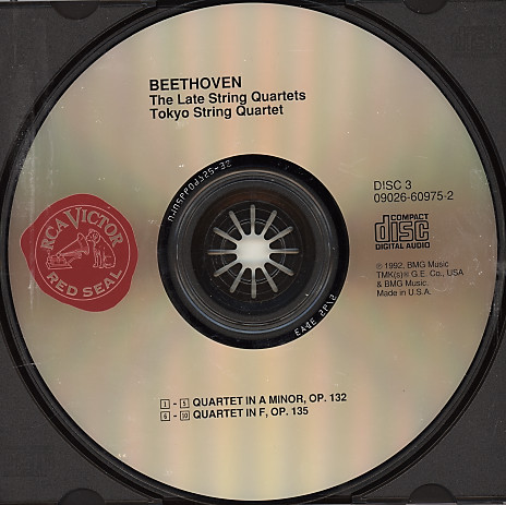 Beethoven*, Tokyo String Quartet-4