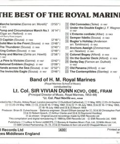 The Band Of H.M. Royal Marines*, Lt. Col. F. Vivian Dunn, KCVO, OBE., FRAM*, Lt. Col. Paul Neville MVO, ARAM*-3
