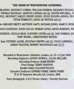 James MacMillan (2), The Choir Of Westminster Cathedral*, Andrew Reid (3), Martin Baker (2)-3