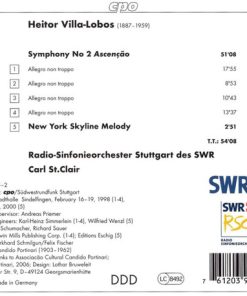 Heitor Villa-Lobos - Radio-Sinfonieorchester Stuttgart Des SWR*, Carl St. Clair (2)-2
