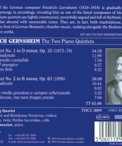 Friedrich Gernsheim - Art Vio String Quartet*, Edouard Oganessian-1