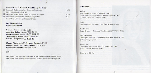 Leonardo Leo, Christophe Rousset, Les Talens Lyriques-2