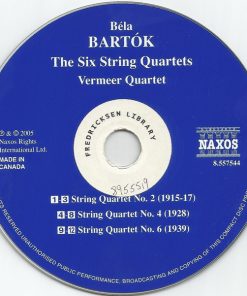 Bartok*, Vermeer Quartet-3