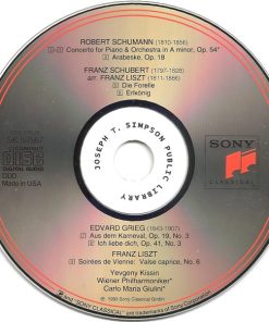 Schumann*, Yevgeny Kissin, Wiener Philharmoniker, Carlo Maria Giulini-1