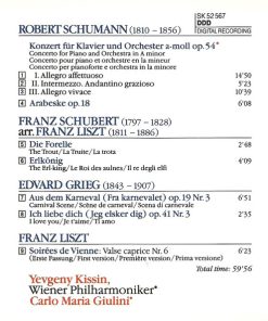 Schumann*, Yevgeny Kissin, Wiener Philharmoniker, Carlo Maria Giulini-4