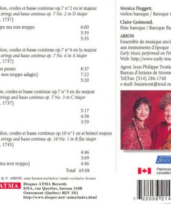 Jean-Marie Leclair / Monica Huggett, Claire Guimond, Arion*-1