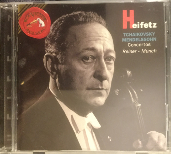 Pyotr Ilyich Tchaikovsky, Felix Mendelssohn-Bartholdy, Jascha Heifetz, Fritz Reiner, Charles Munch-0