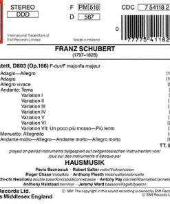Franz Schubert, Hausmusik (2)-1