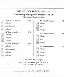 Corrette* - René Saorgin, Ensemble Baroque de Nice, Gilbert Bezzina-2