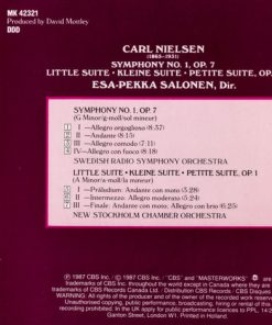 Nielsen*, Swedish Radio Symphony Orchestra*, New Stockholm Chamber Orchestra*, Esa-Pekka Salonen-1