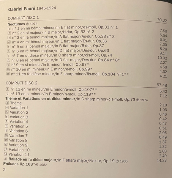 Fauré* - Jean-Philippe Collard-4