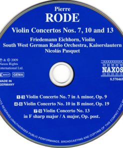 Pierre Rode, Friedemann Eichhorn, South West German Radio Orchestra, Kaiserslautern*, Nicolás Pasquet-3