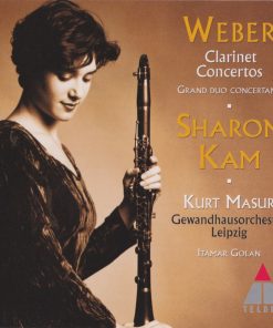 Weber*, Sharon Kam, Kurt Masur, Gewandhausorchester Leipzig, Itamar Golan-0