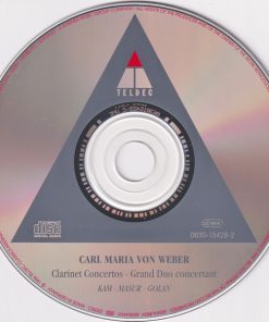 Weber*, Sharon Kam, Kurt Masur, Gewandhausorchester Leipzig, Itamar Golan-2