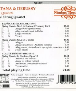Smetana*, Debussy*, The Medici Quartet-1