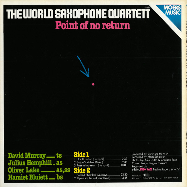 The World Saxophone Quartett*-1